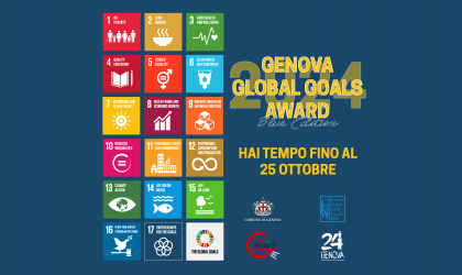 Genova Global Goals Award Agenda 2030 Genova Blue Edition