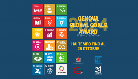 Genova Global Goals Award Agenda 2030 Genova Blue Edition