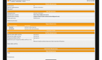 DoctorManagement su dispositivi mobile